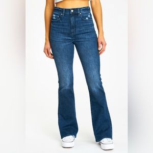 Daze Denim Women’s Go Getter High Rise Flare Jeans in Crush